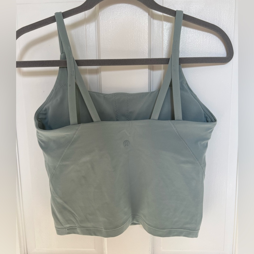 Lululemon Strappy Nulu Shelf Tank Top